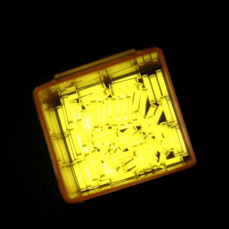 Yellow 1,5*6 мм EDC 1 шт. тритиевая газовая трубка самосветящаяся 15 лет высокотехнологичной продукции многоцветная выбор аварийные огни аксессуары - Цвет: Yellow