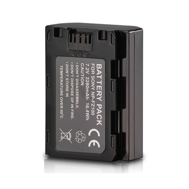 2280 мА/ч, NP-FZ100 NPFZ100 NP FZ100 Li-Ion Батарея для sony A9 A7RIII ILCE-9 A7R3 ILCE-7RM3 A7RM3 ILCE-7M3K A7M3K Камера Батарея