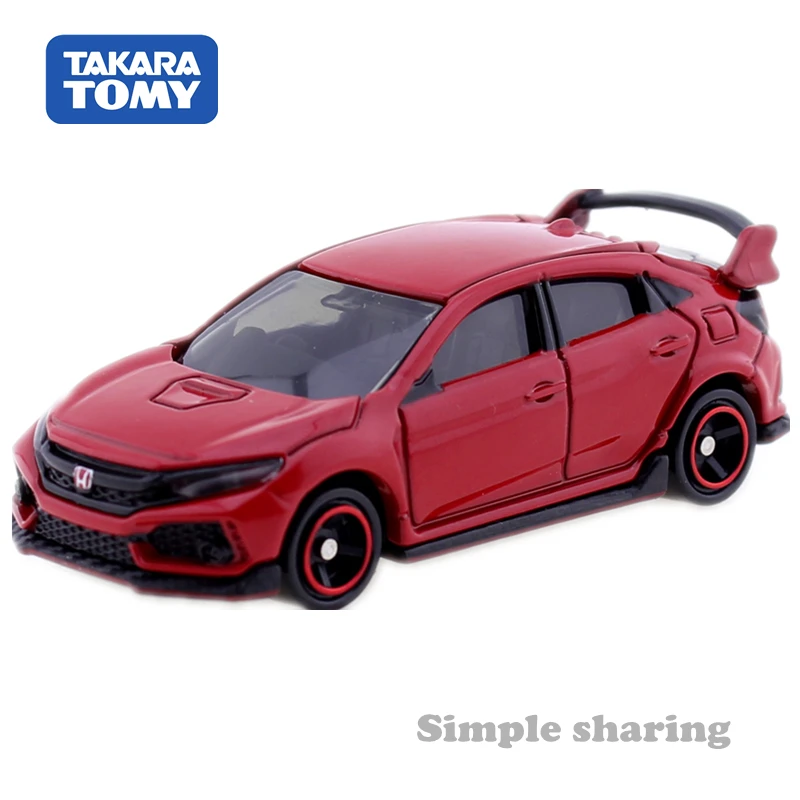 Takara TOMY Tomica № 58 Honda Civic Тип R 1:64 литый под давлением миниатюрный набор моделей