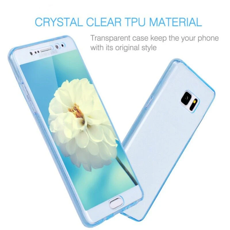 Мягкий чехол Note10plus для Samsung Galaxy S10 S9 S8 Plus S10E S7 S6 Edge Note 8 9 10 5 360 Полное покрытие