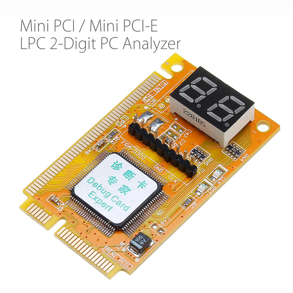 

3Pcs/lot 3 in 1 Mini PCI/PCI-E Card LPC PC Laptop Analyzer Tester Module Diagnostic Post Test Card Board