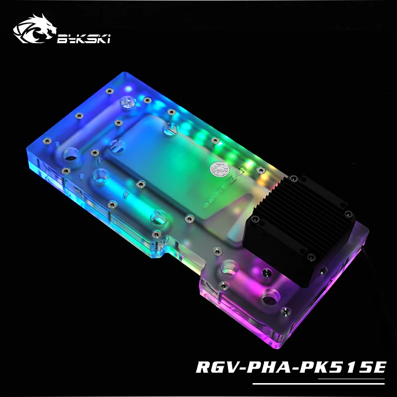 Акриловая доска BYKSKI набор растворов водных каналов для PHANTEKS 515E чехол/комплект