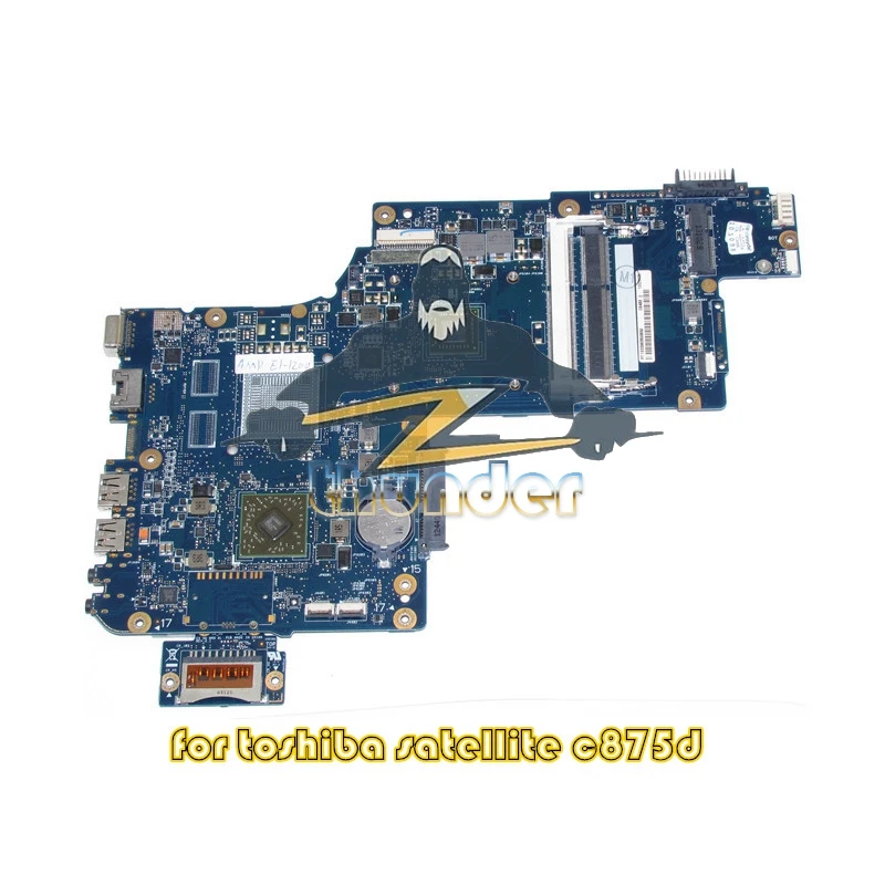 H000043630 для toshiba Satellite C875 C875D материнская плата ноутбука 17 3 дюйма EM1200 CPU на борту
