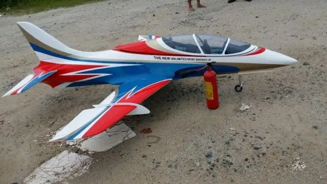 Радиоуправляемая турбина самолета Avanti|turbine jet|rc airplanerc airplane jet |