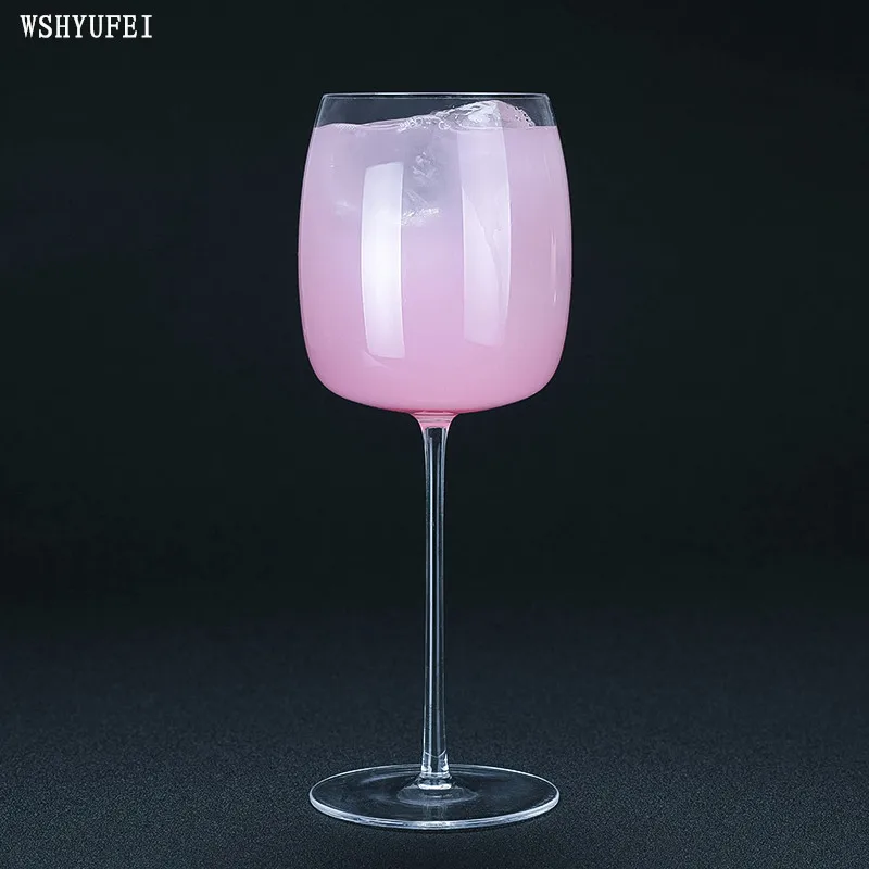 WSHYUFEI Lead-Free Crystal High Cocktail Glass Red Wine Feet Champagne | Дом и сад