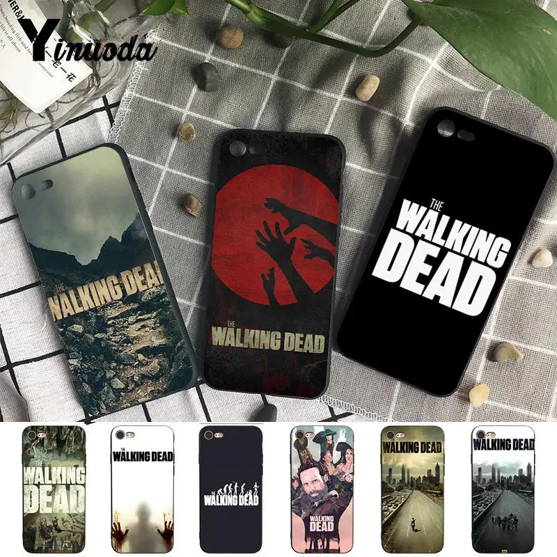 

The walking dead DIY Printing Drawing Phone Case for iphone 13 X XS MAX 6 6s 7 7plus 8 8Plus 5 5S SE XR
