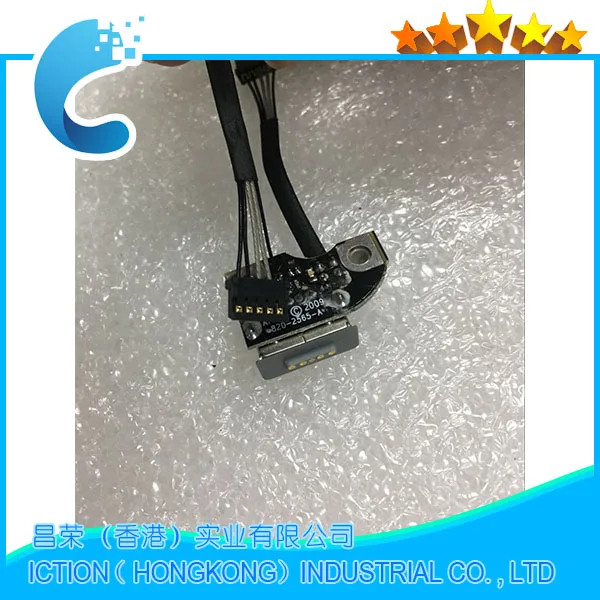 Оригинал Б/у A + 820-2565-A для MacBook Pro 13 &quot15&quot A1278 A1286 DC-IN DC плата питания Jack | Компьютеры