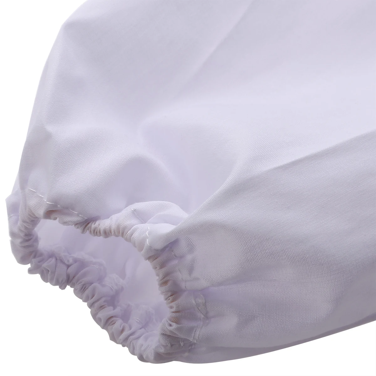 Белый полиэстер Защитный Пчеловодство куртка Veil Костюм Смок оборудование+ 1 пара Пчеловодство длинный рукав перчатки