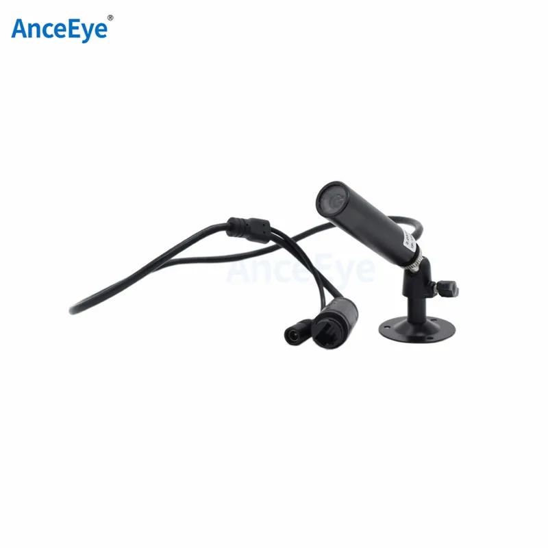 AnceEye POE power SONY 1080p фабричная CCTV Onvif P2P IP миниатюрная цилиндрическая камера для промышленного шлема CCTV безопасности icsee app