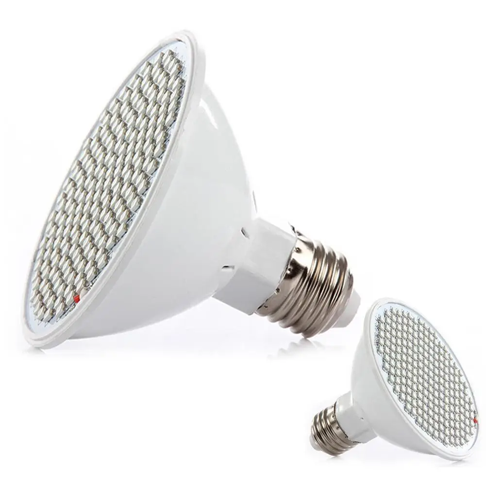LED Grow E27 12 Вт лампа полный спектр комнатных растений для цветочного саженца