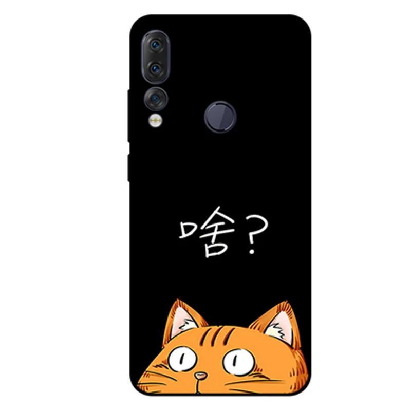 Корпус для lenovo Z5S пара чехол для телефона из мягкого силикона ТПУ с рисунком чехол для lenovo Z 5S забавные Крышка для мобильного телефона с изображением персонажа мультфильмов lenovo Z5S чехол с защитой от ударов