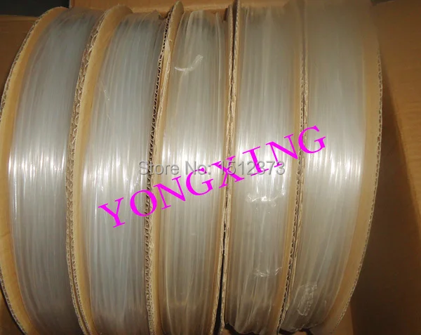 Прозрачные термоусадочные трубки 2 м/лот 1 5 мм доля 2:1 для проволочного кабеля |