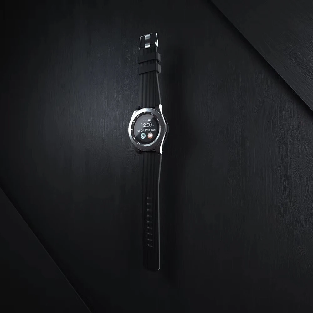 Silver Z4 Высокоточный емкостный сенсорный экран Smartwatch водонепроницаемый спортивный фитнес умный браслет с камерой SIM для IOS Android - Цвет: Silver