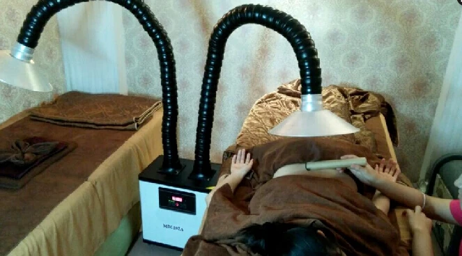 Профессиональный лазерный экстрактор дыма MINGDA одна трубка высокого качества