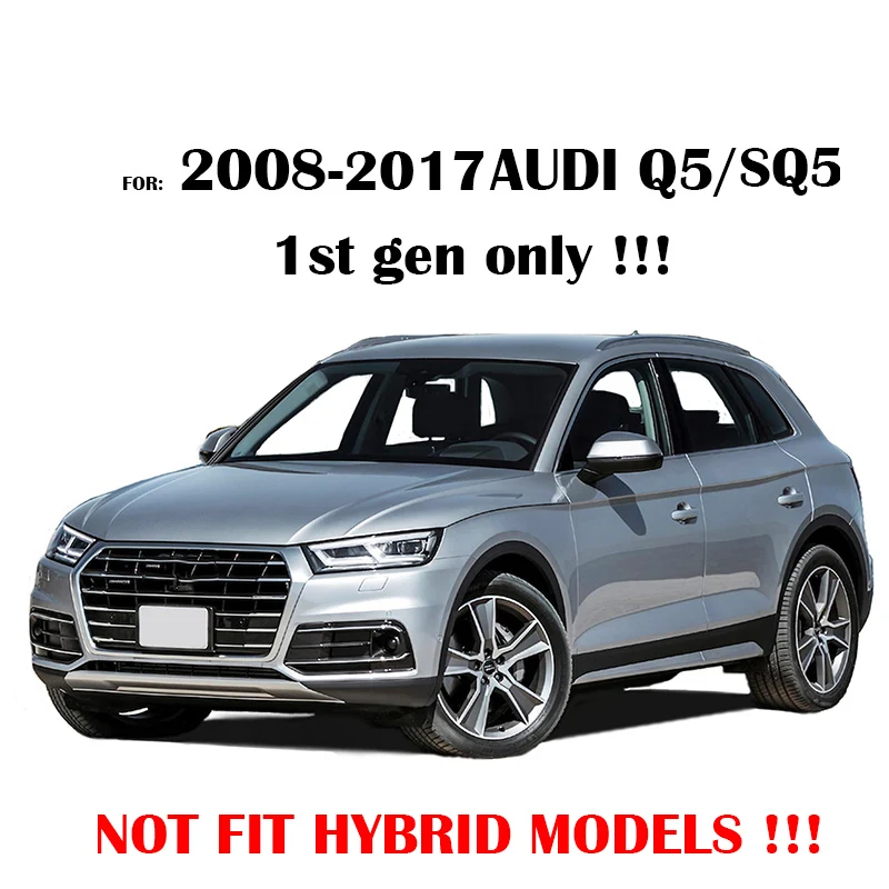 Для AUDI Q5 SQ5 2008 2017 задний багажник поднос загрузки коврик грузовой лайнер 2009 2010 2011