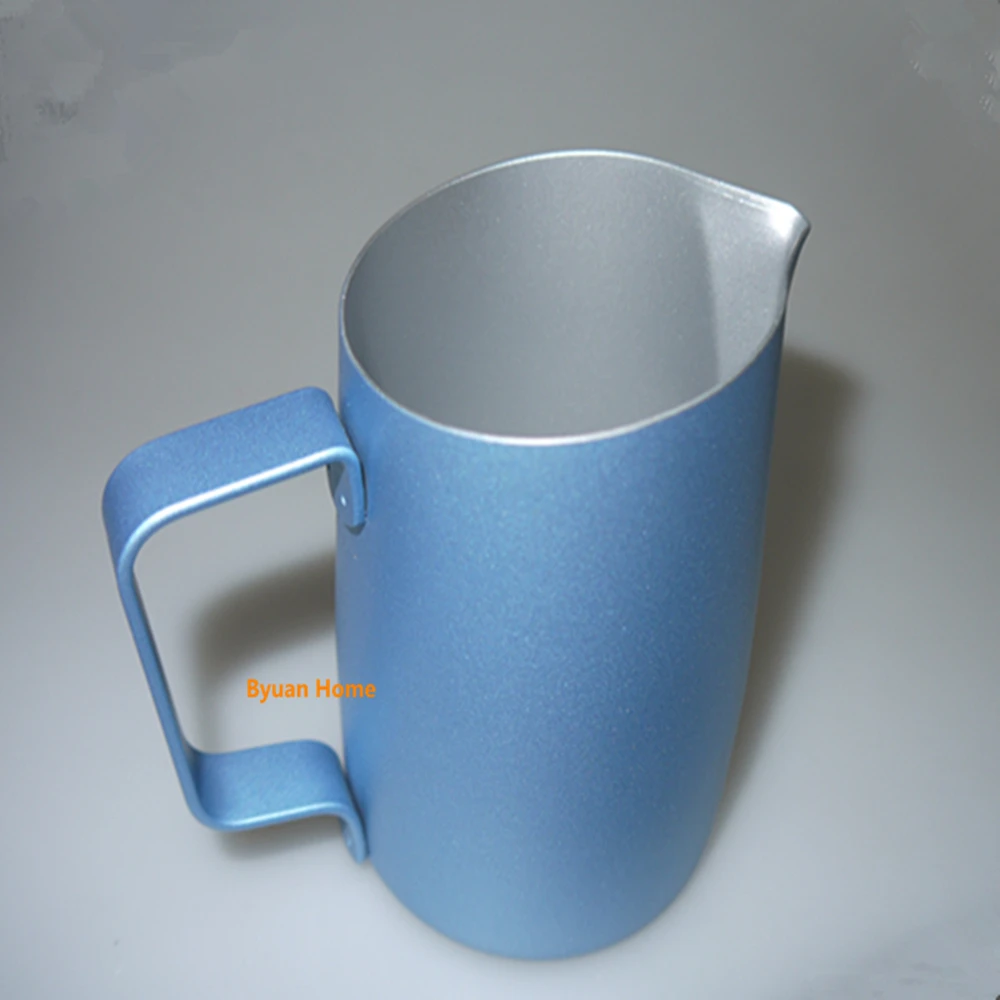 1 pc400ml специальный синий/красочный нержавеющая сталь Кофе Инструменты эспрессо молочный кувшин кофейник острые инструменты для напитков
