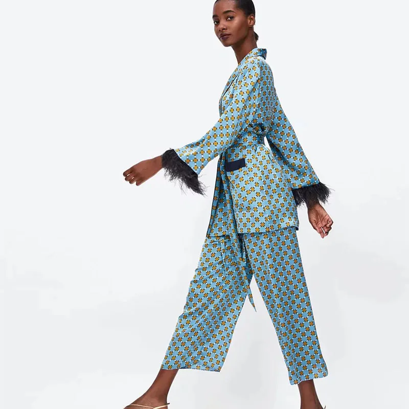 Женское кимоно с бантом FJUN свободное поясом для пальто объемный жилет карманами