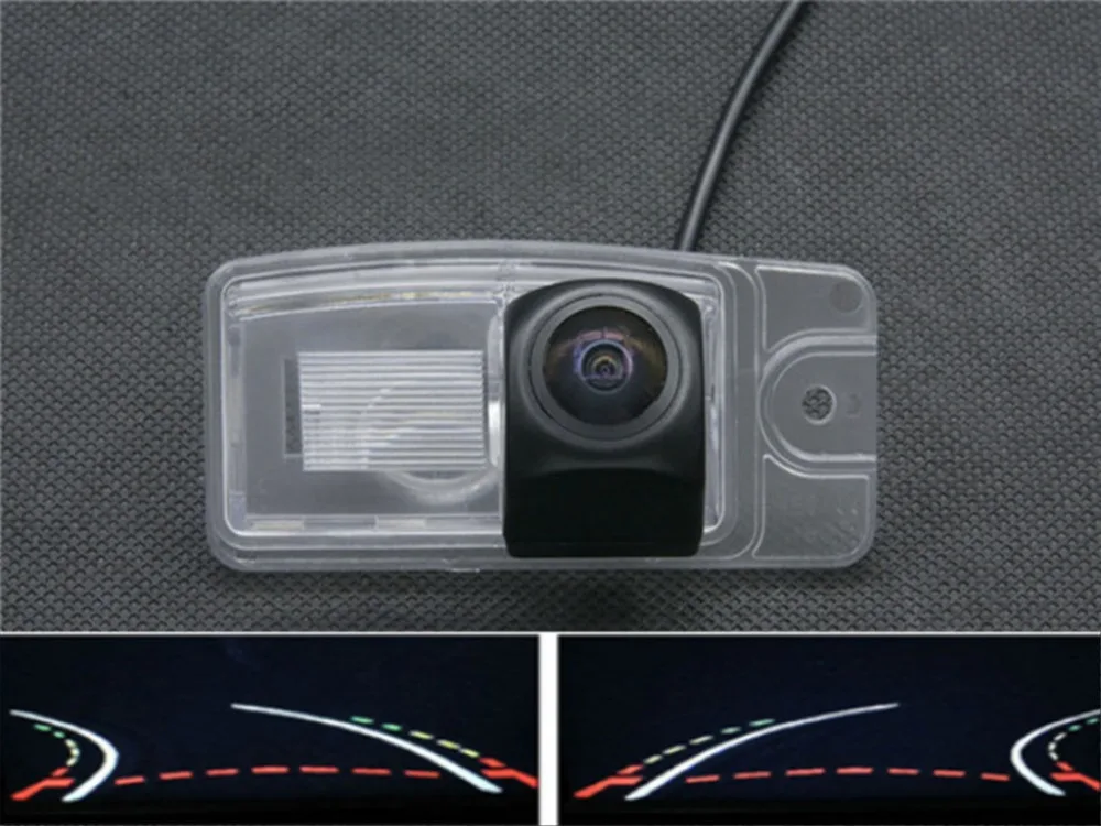

1080P Fisheye Lens Trajectory Tracks Parking Rear view Camera for Nissan X-Trail X Trail 2014 2015 Car Waterproof Backup Camera