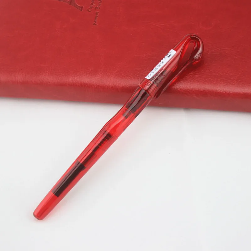 JINHAO, креативная перьевая ручка с лебедем, модная, 0,5 мм, перьевая ручка для бизнеса, прозрачная перьевая ручка для письма, офиса, школы, канцелярские принадлежности - Цвет: K