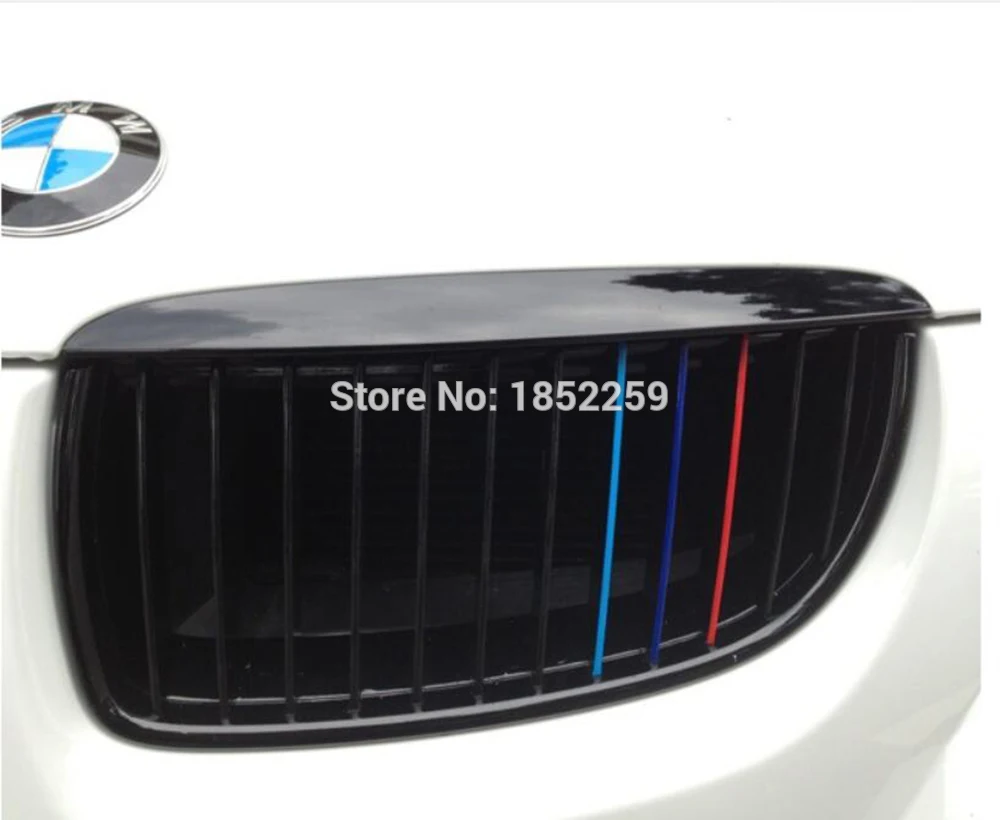 3 x Новый стиль цветная решетка для украшения наклейки мотоциклов BMW M3 M5 M2 X1 X3 X5 X6 5