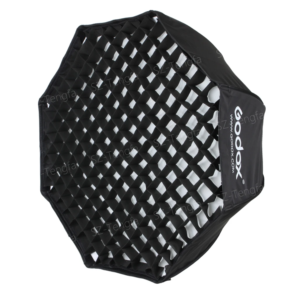 Godox 80 см Octagon Зонт софтбокс с креплением и сотами осветительные стойки Комплект