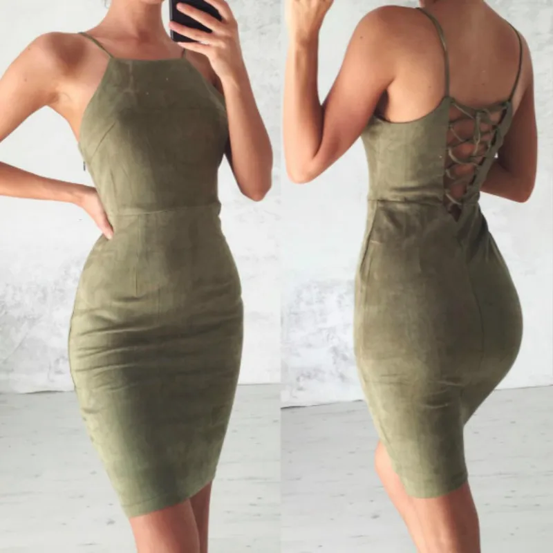 

Sexy Club Sexy Bare Dresses 2019 new Vintage Summer Red Strap Dress Sexy Bodycon bandage Dress Sleeveless Velvet Slip Dresses