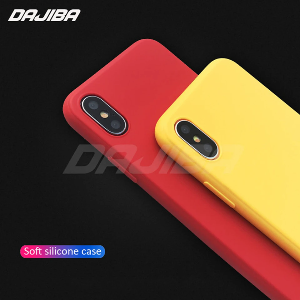 Чехол Lucky Wealth для iPhone X Xr Xs Max оригинальный дизайн красный желтый цвет мягкий чехол