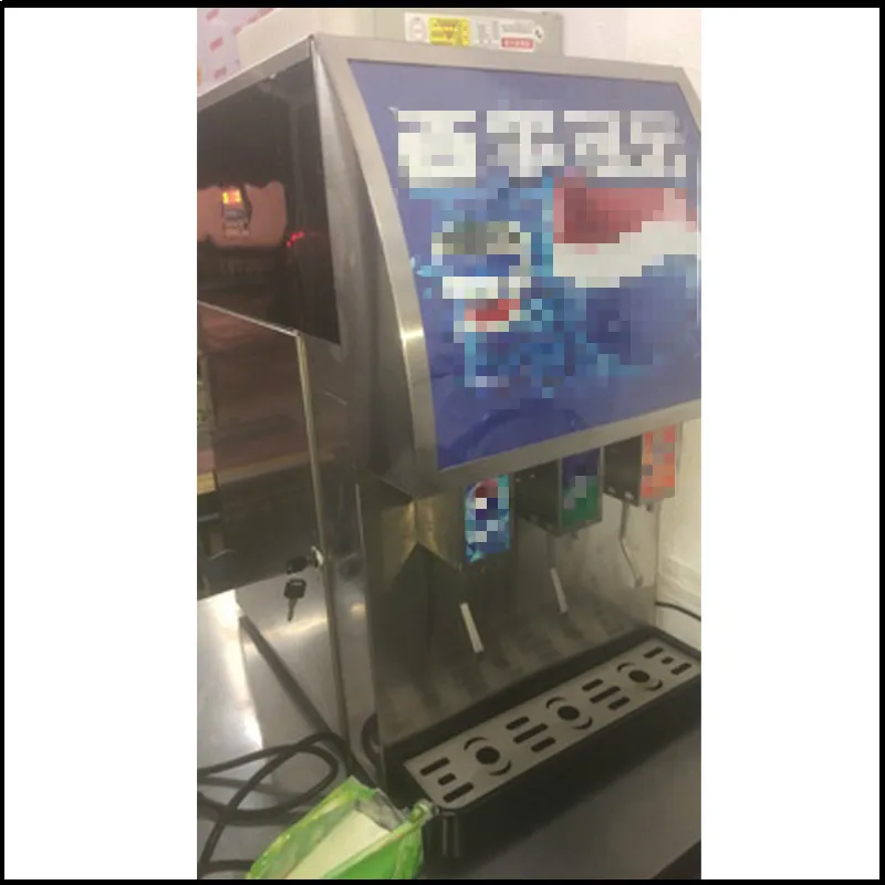 Коммерческий 3 клапанный диспенсер для напитков кокс торговый автомат