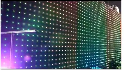 2X3M P10cm занавеска для сценическая фоновая декорация DJ Бар видео | Освещение