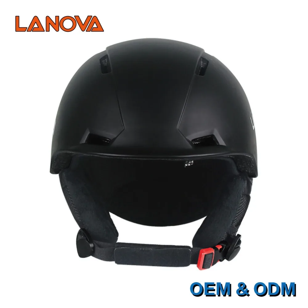Lanova 3 размера черный лыжный шлем детский мужской женский для сноуборда