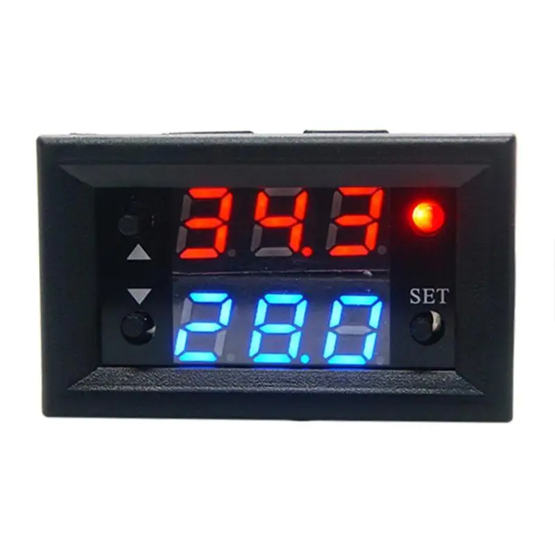 Одностороннее реле W2810 с цифровым двойным дисплеем 12 В и модулем контроля