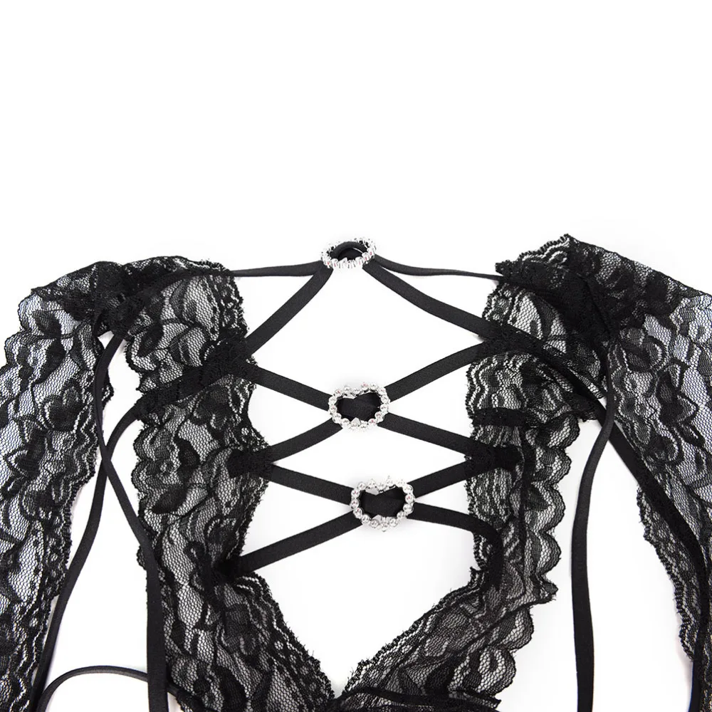 Черные G стринги кружевная зеленая одежда для сна женское сексуальное нижнее