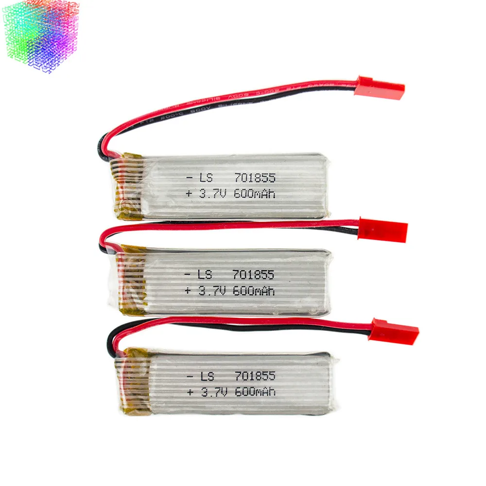 5 шт. Lipo 3 7 в 600 мАч аккумулятор и зарядное устройство для UDI u817 u817a u817c u818a syma s032