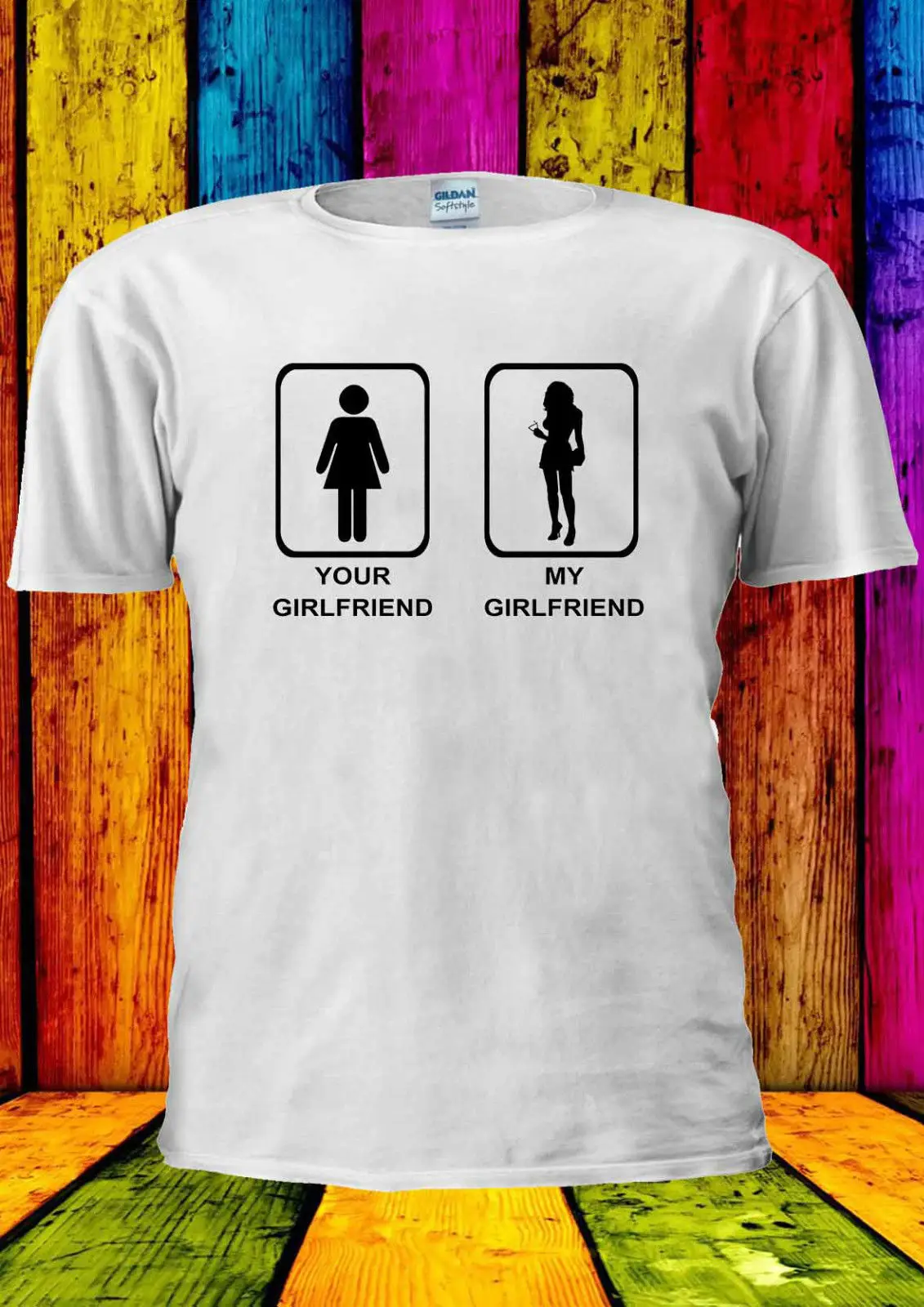 

Your Girlfriend My Girlfriend Tumblr T-shirt Vest new Top Men Women Unisex 1317