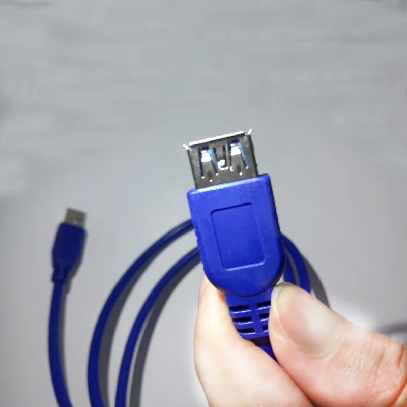 Новый Синий высокоскоростной Удлинительный Кабель USB 3 0 длиной 1 м фута