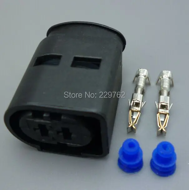 shhworldsea 2 pin car female housing adapter with competitive price 2P auto waterproof electrical plug connector 1-967412-2 |