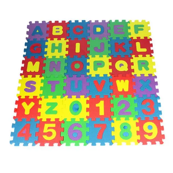 Обучающая игрушка с цифрами и буквами 36 шт. | Игрушки хобби