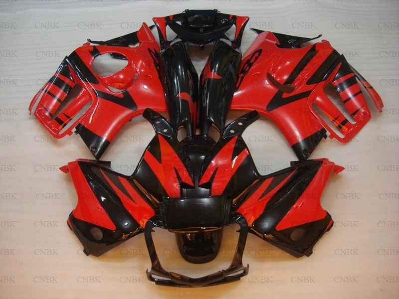 Для CBR600 F3 1995 1998 наборы обтекателей CBR600F3 95 96 красный черный тела для Honda Cbr600