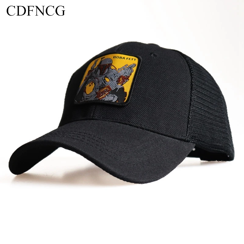 CDFNCG 2019 Звездные войны вышивка Boba Фетт дышащая бейсбольная кепка Повседневная Хип