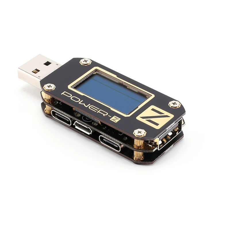 Тестер напряжения и тока USB ChargerLAB тестер PD с двойным типом C KM001|Крышки