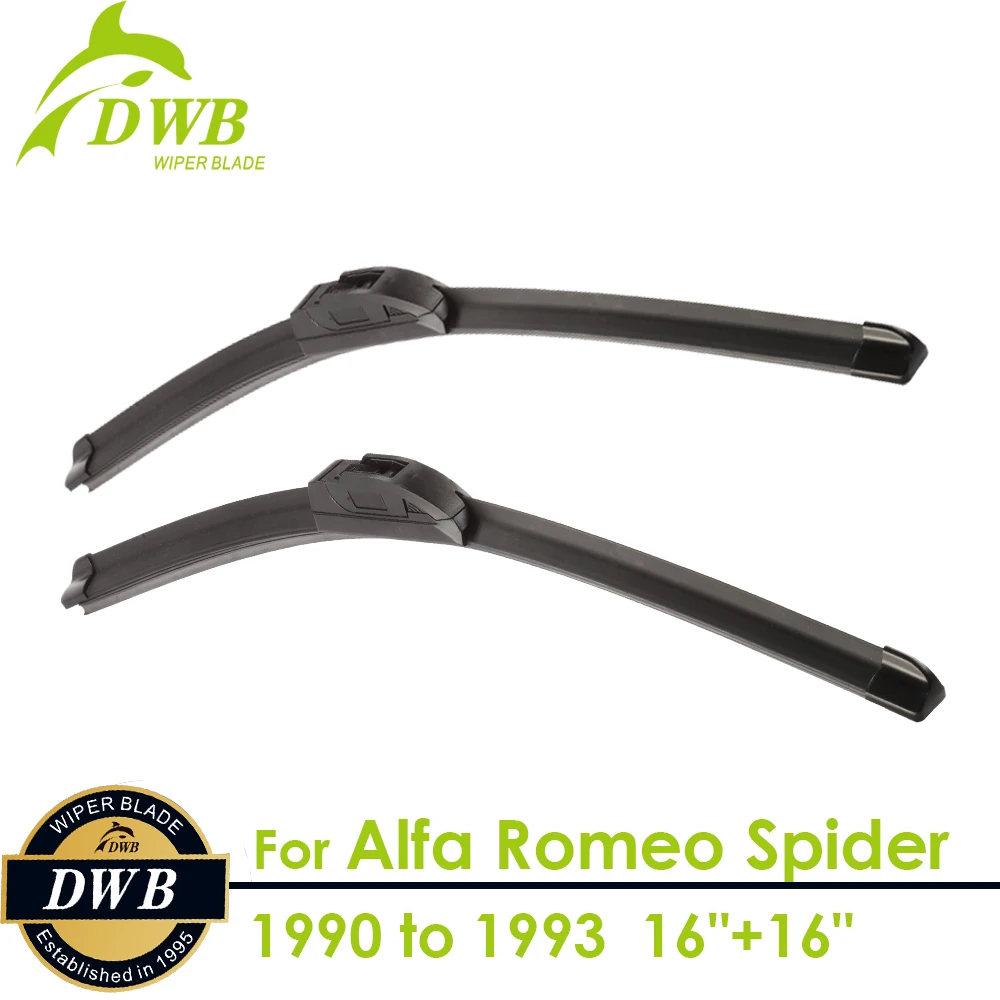 Стеклоочистителей для Alfa Romeo паук 1990 1993 16 &quot+ 16&quot 2 шт. Бесплатная доставка best