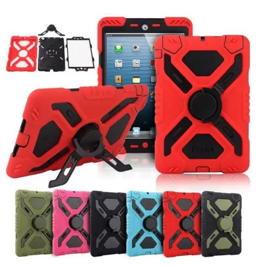 Новый защитный чехол Pepkoo в стиле милитари с подставкой-пауком водонепроницаемый