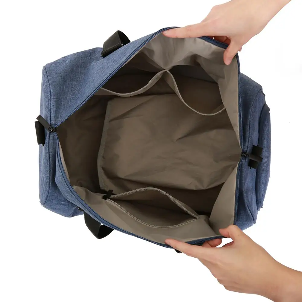 Дорожная сумка BAGSMART Большая вместительная для ручной клади нейлоновая