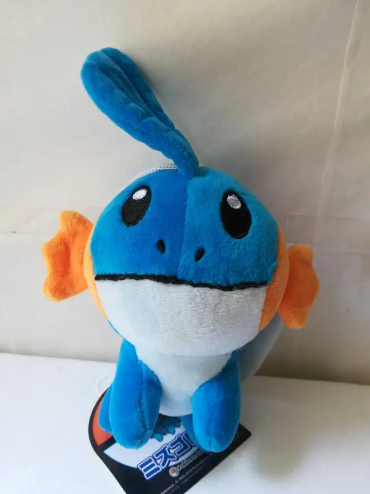 Около 20 см аниме фигурка Mudkip Плюшевая Игрушка мягкая кукла детская игрушка