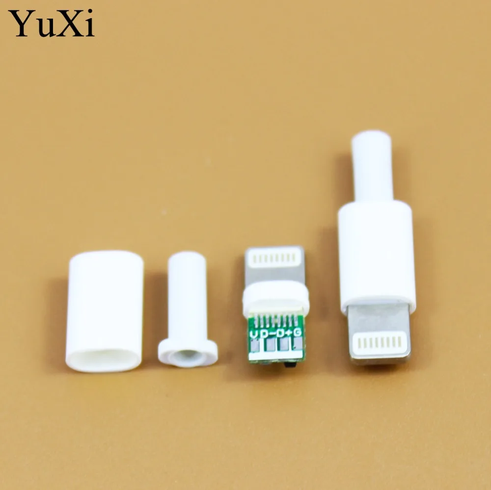 YuXi сварочный Тип 8Pin 3 в 1 штепсельная Вилка USB-коннектор адаптер преобразователь