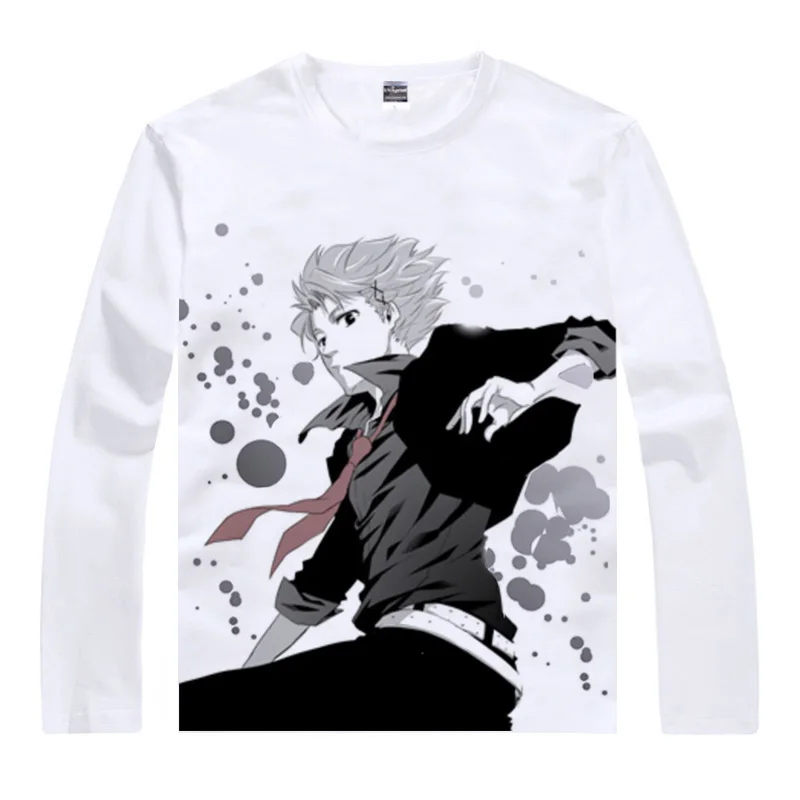 Аниме рубашка Coolprint футболки психопаса мульти стиль с длинным рукавом Saiko Pasu Shinya