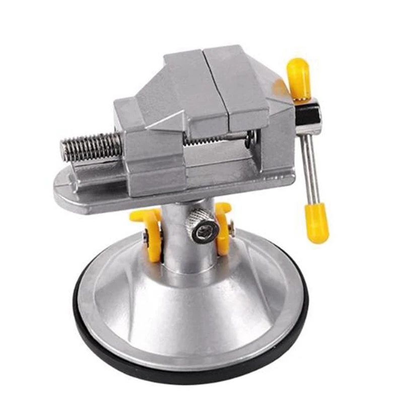 Bench Vise Fixed Frame Sucker Clamp Adjustable Table Roatatable Alloy Screw For Diy Craft Mold Repair Tool | Инструменты