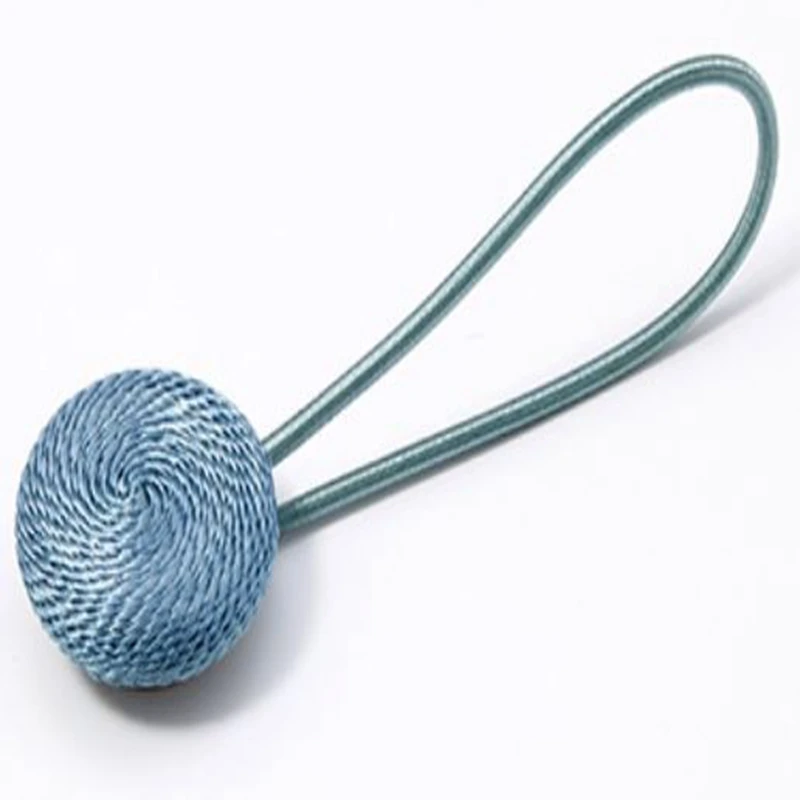 Магнитные жемчужные шаровые занавес кольца для галстуков сзади Holdbacks пряжки