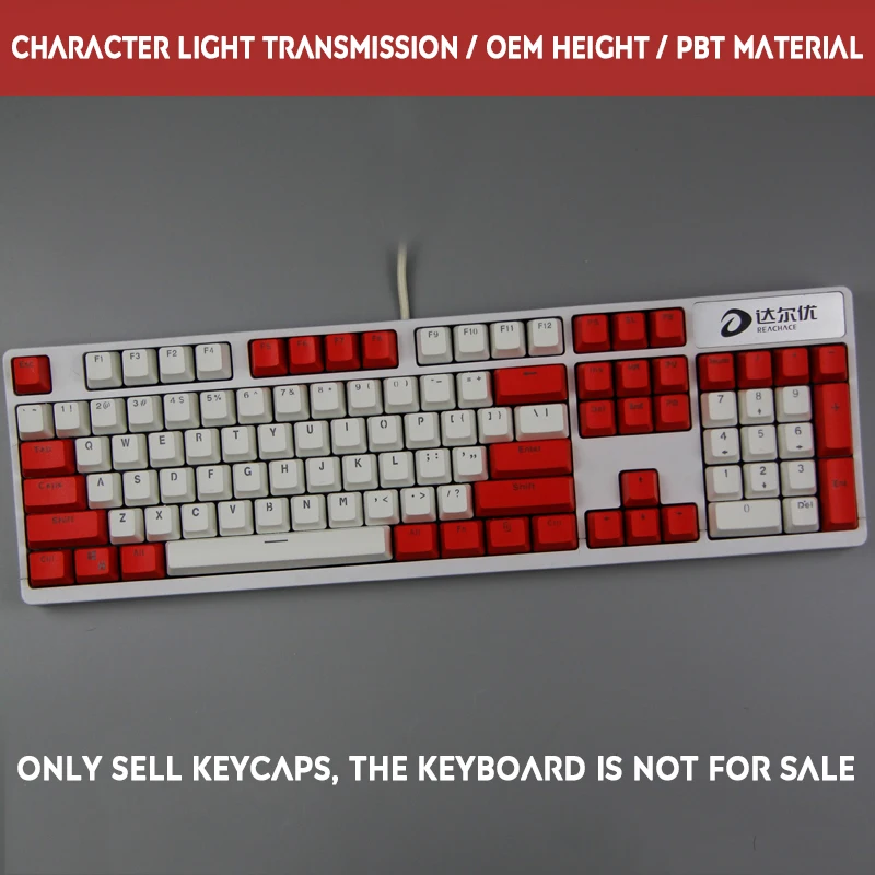 104 ключа PBT Raindrop Dolch на заказ механическая клавиатура Keycap двойной цвет слово