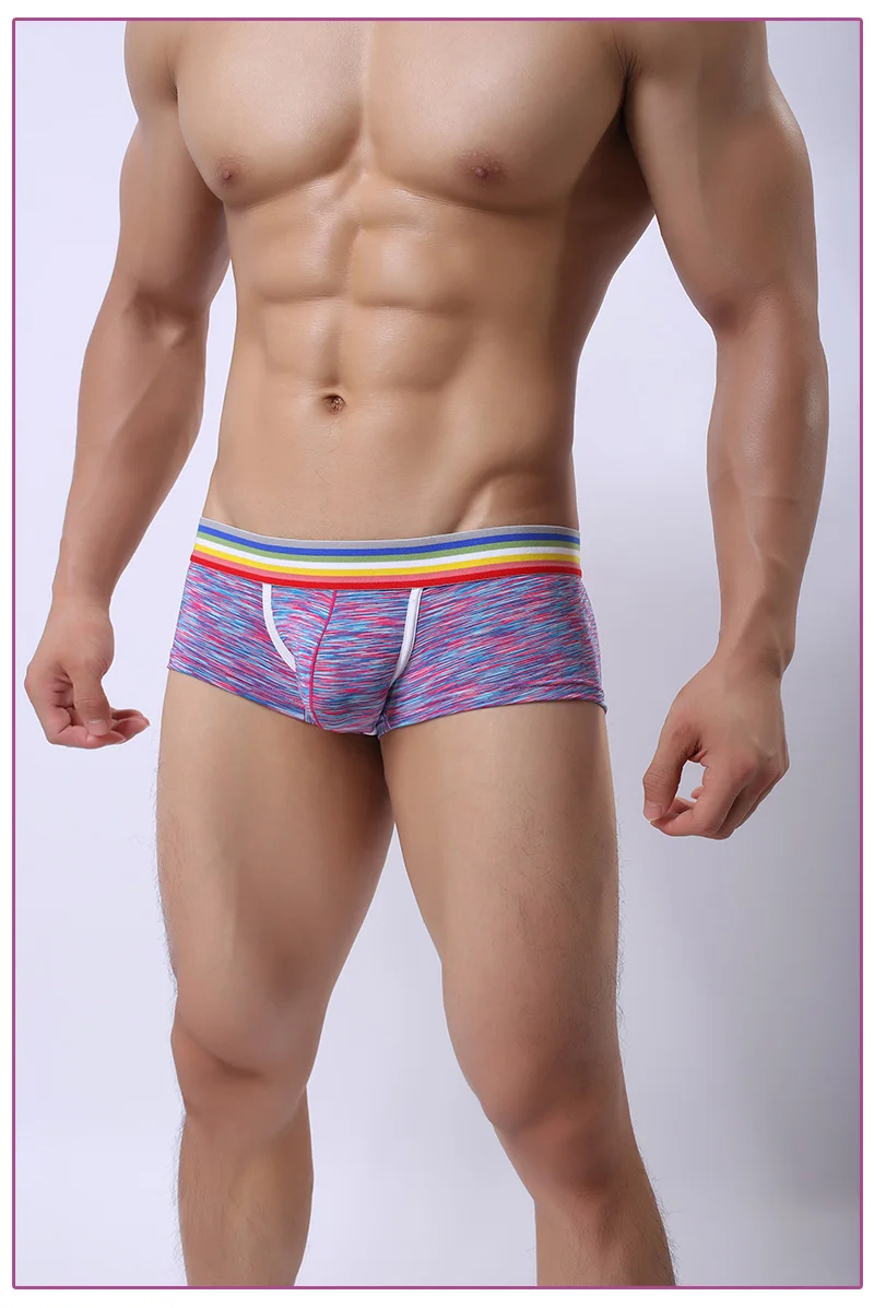 LOBEIOK мужские трусы боксеры 4 шт./партия мягкие трусы боксеры calzoncillos hombre трусы сексуальные L XL XXL XXXL размера плюс Мужское нижнее белье